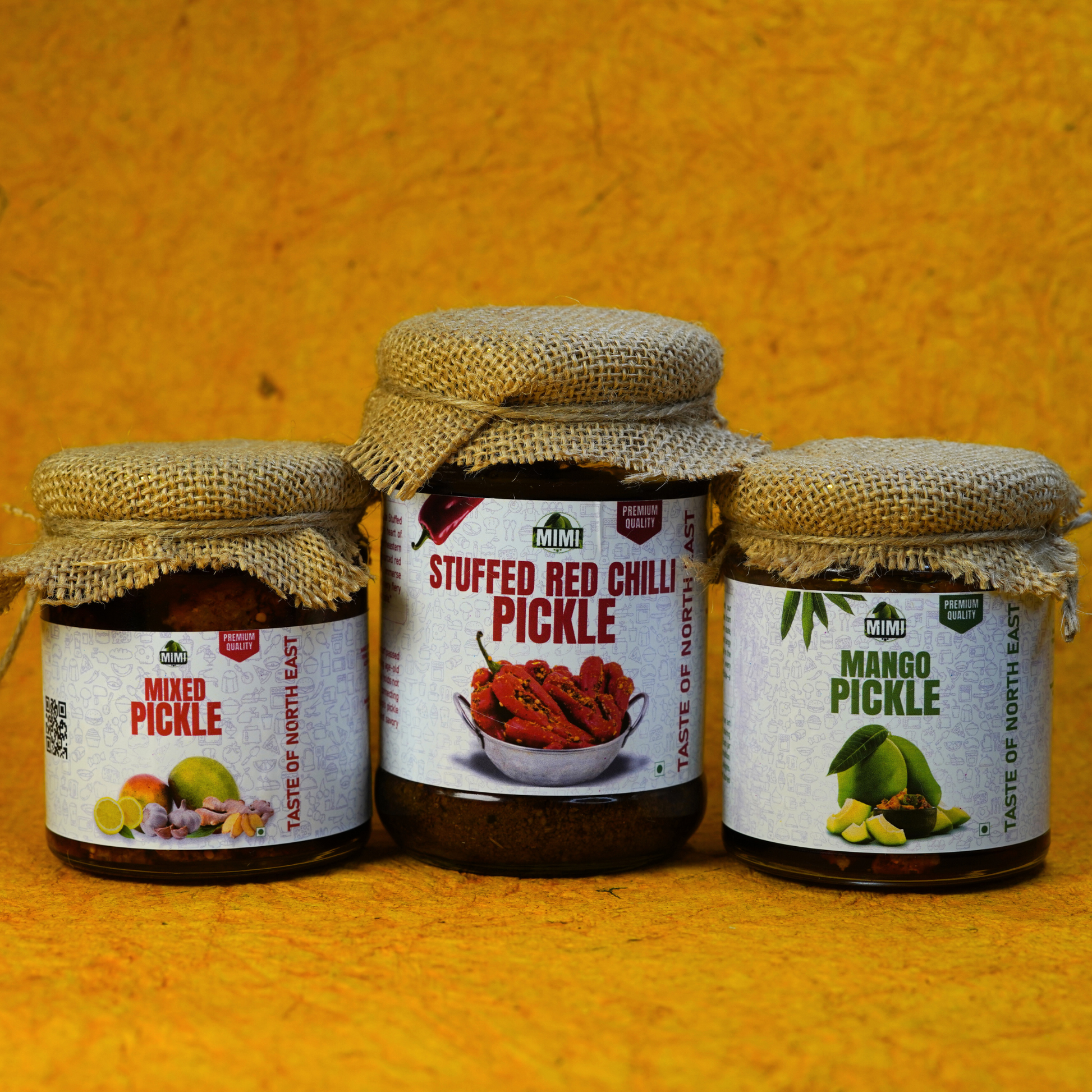 Favourite Trio Combo - Red Chilli Pickle