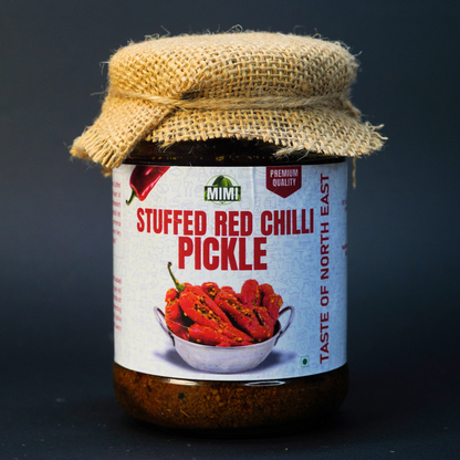 Stuffed Red Chilli Pickle